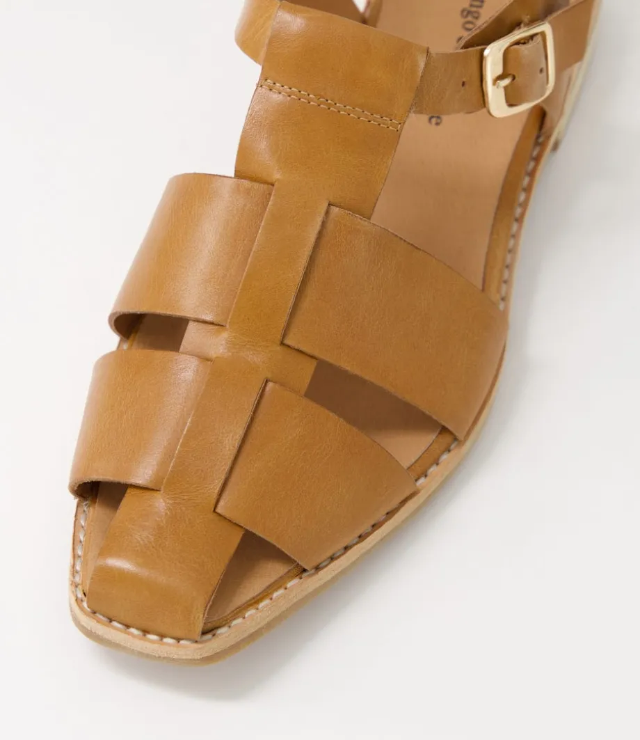agotary_tan_leather_flat_shoes_3.webp Agotary Tan Leather Flat Shoes<DJANGO & JULIETTE Cheap