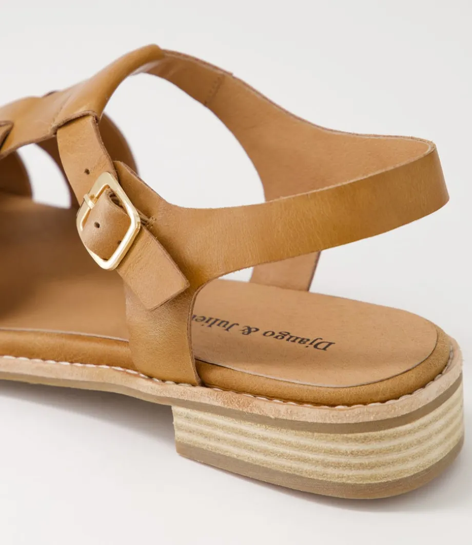 agotary_tan_leather_flat_shoes_4.webp Agotary Tan Leather Flat Shoes<DJANGO & JULIETTE Cheap