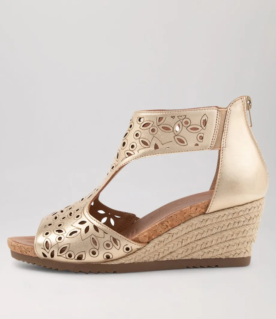 Albert Platinum Leather Espadrilles<SUPERSOFT Outlet