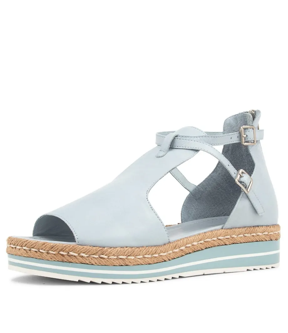 Alexys Denim Leather Espadrilles<DJANGO & JULIETTE Outlet