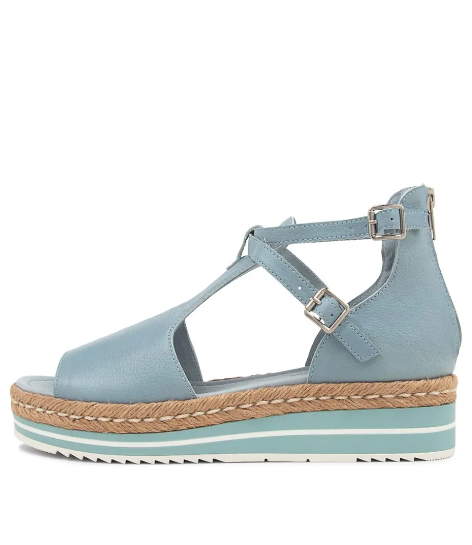 Alexys Denim Leather Sandals<DJANGO & JULIETTE Hot