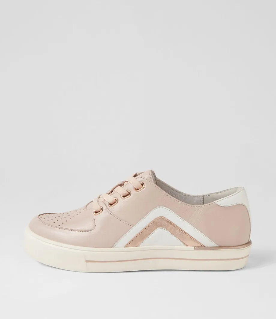 Alona W Dusty Pink White Multi Sneakers<ZIERA Hot