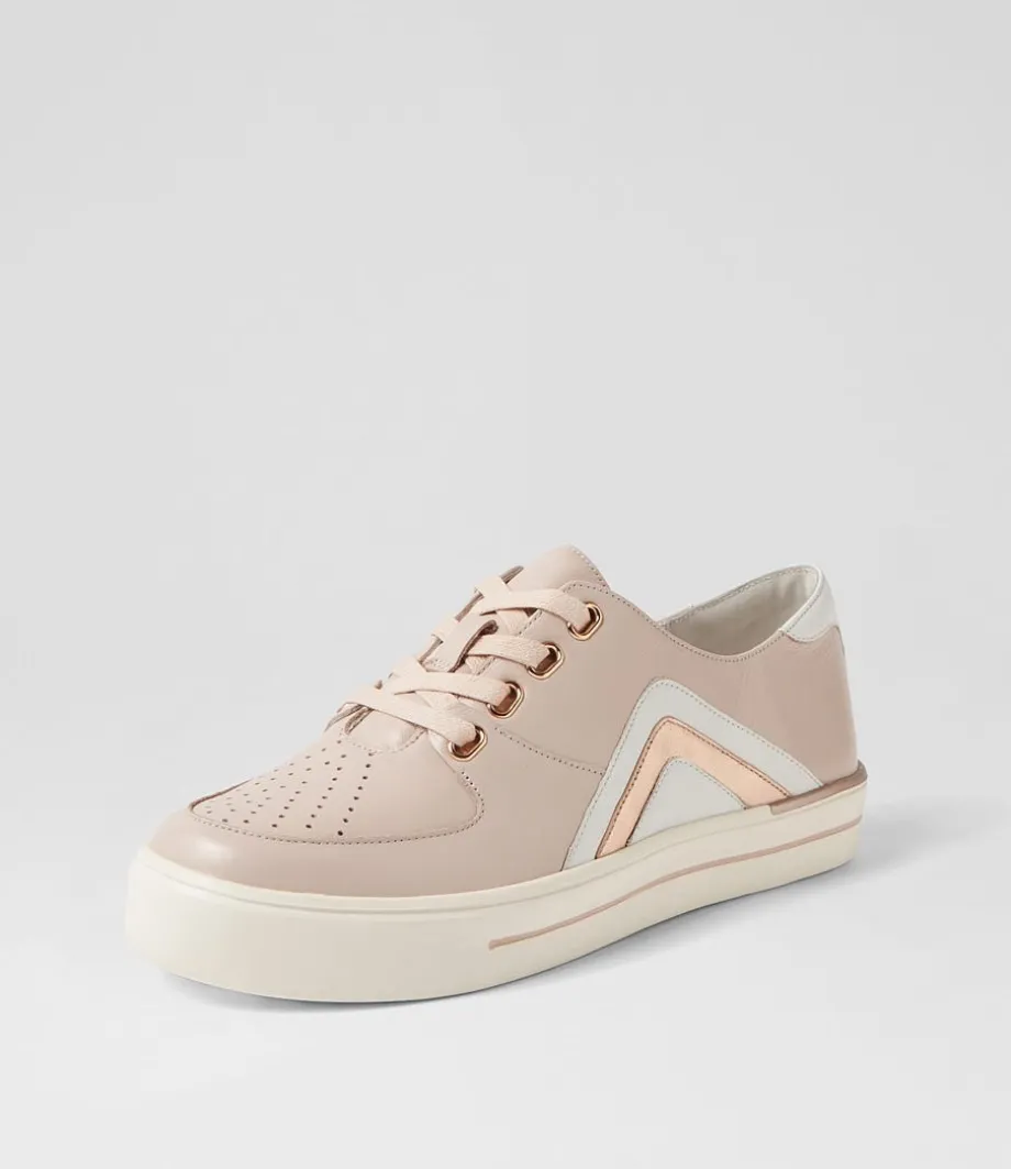 Alona W Dusty Pink White Multi Sneakers<ZIERA Hot