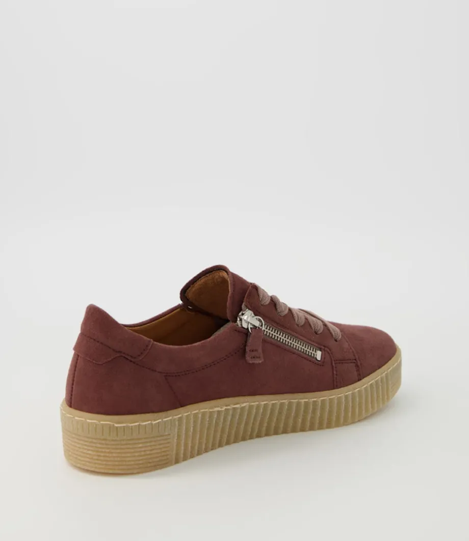 amelia_pastel_rose_suede_sneakers_2.webp Amelia Pastel Rose Suede Sneakers<GABOR Cheap
