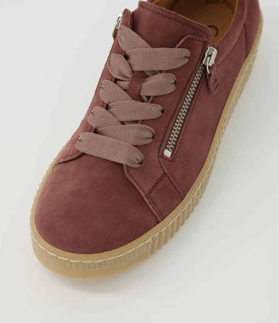 amelia_pastel_rose_suede_sneakers_3.webp Amelia Pastel Rose Suede Sneakers<GABOR Cheap