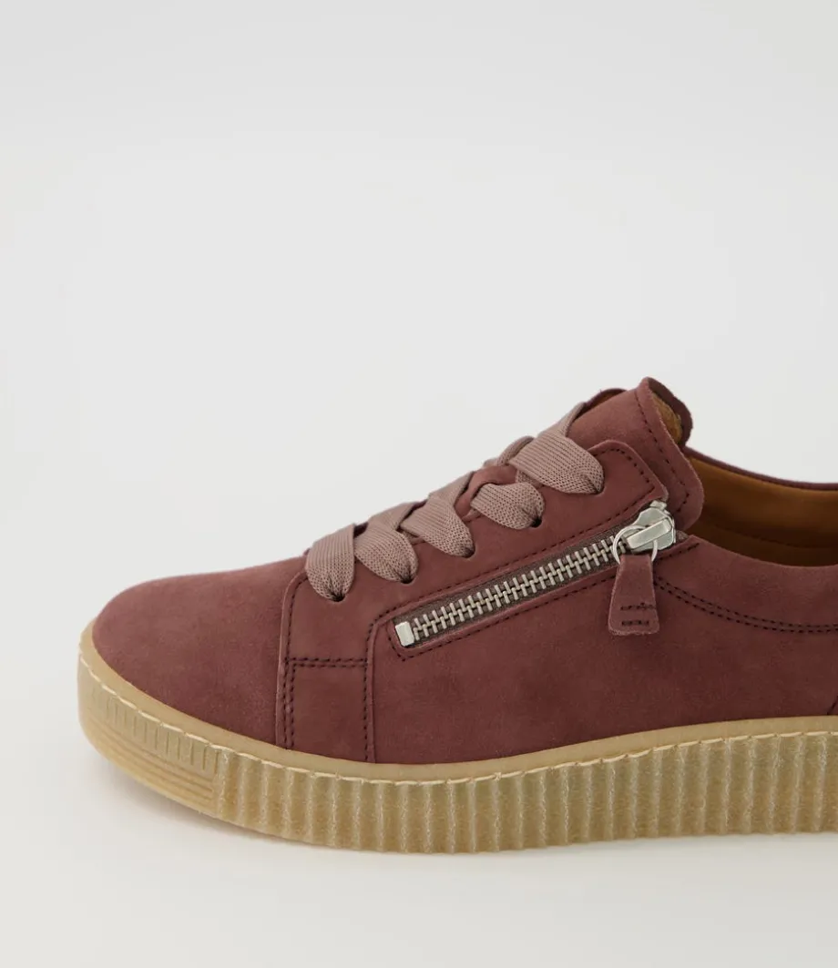 amelia_pastel_rose_suede_sneakers_4.webp Amelia Pastel Rose Suede Sneakers<GABOR Cheap