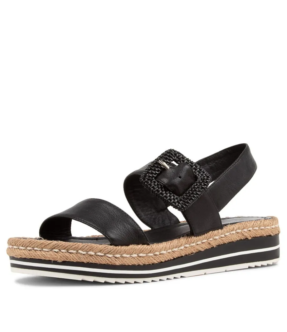 antons_black_leather_espadrilles_1.webp Antons Black Leather Espadrilles<DJANGO & JULIETTE Cheap
