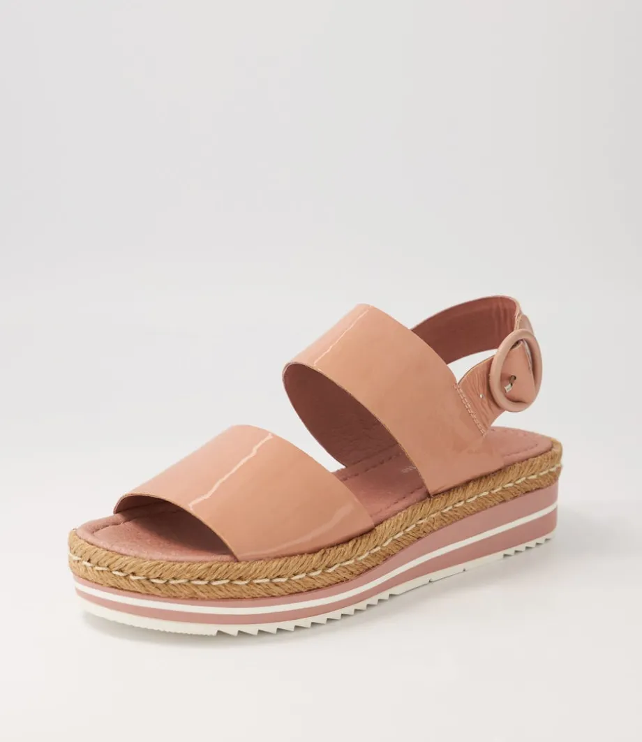 Atha Mushroom Patent Leather Espadrilles<DJANGO & JULIETTE Cheap