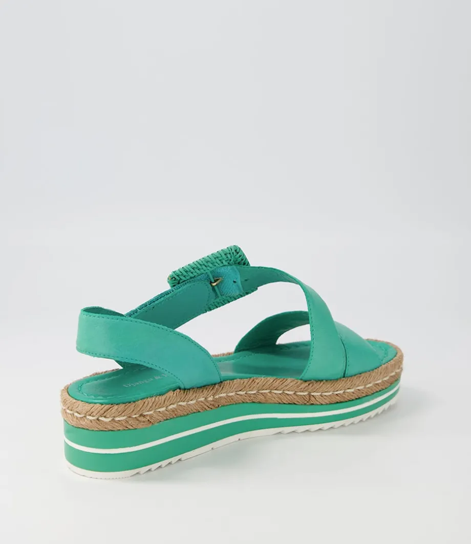 atory_light_emerald_leather_espadrilles_2.webp Atory Light Emerald Leather Espadrilles<DJANGO & JULIETTE Shop