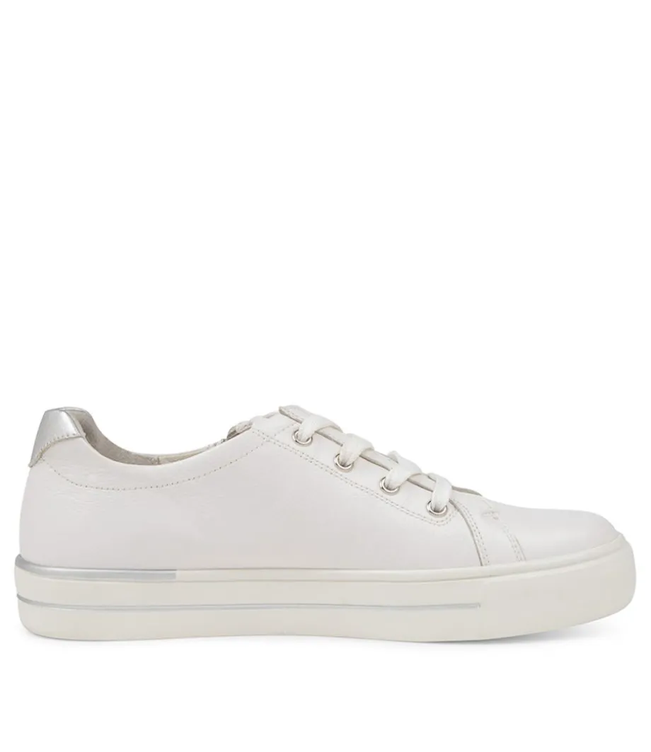 audry_w_white_silver_leather_sneakers_3.webp Audry W White Silver Leather Sneakers<ZIERA New