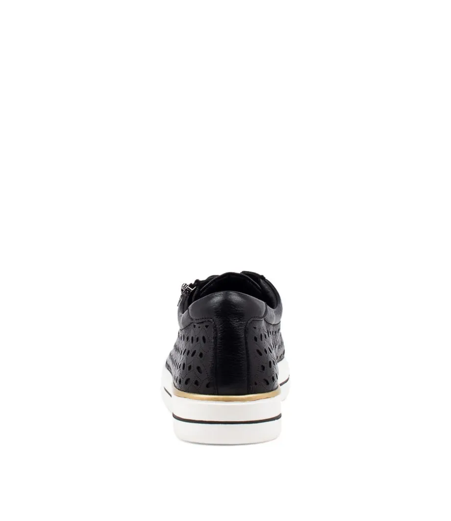 ayleen_w_black_leather_sneakers_2.webp Ayleen W Black Leather Sneakers<ZIERA Best Sale
