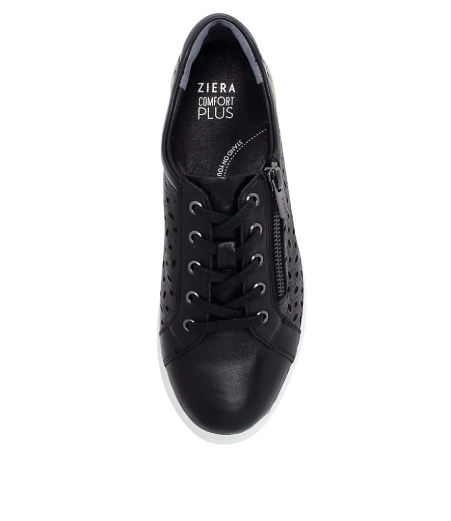ayleen_w_black_leather_sneakers_4.webp Ayleen W Black Leather Sneakers<ZIERA Best Sale