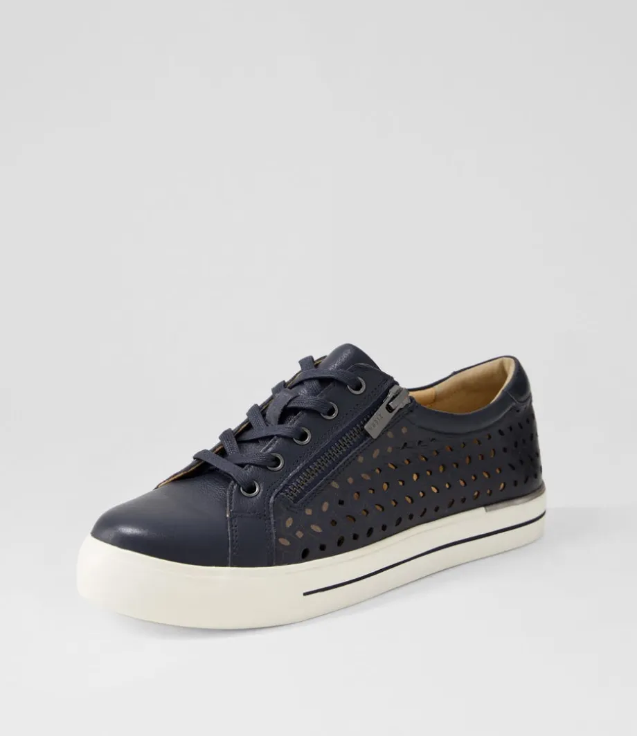 ayleen_w_navy_leather_sneakers_1.webp Ayleen W Navy Leather Sneakers<ZIERA Hot