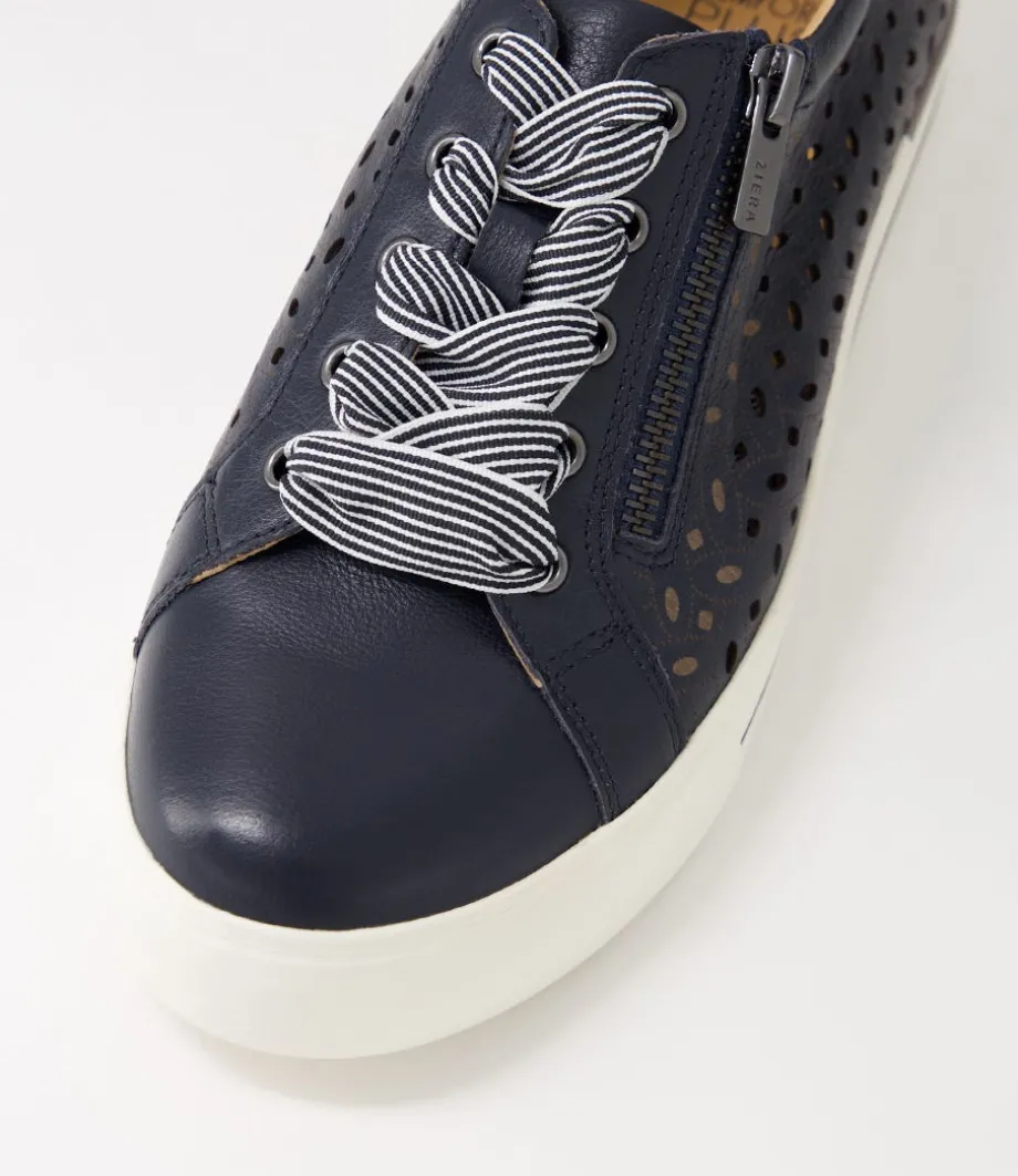 ayleen_w_navy_leather_sneakers_4.webp Ayleen W Navy Leather Sneakers<ZIERA Hot