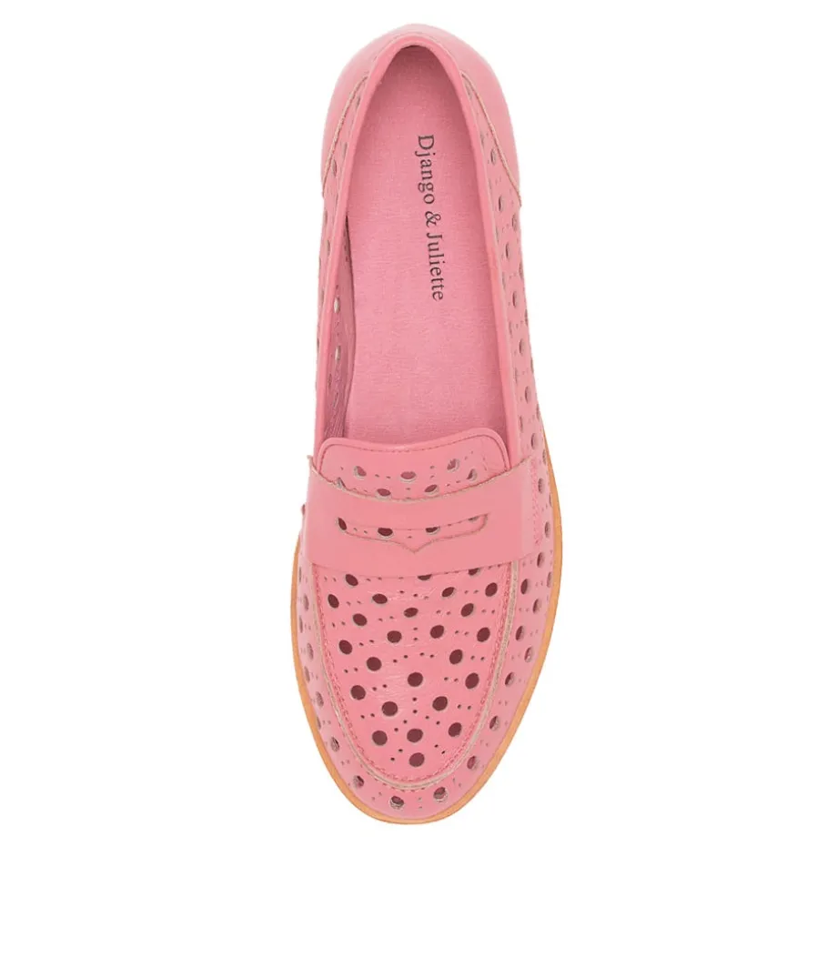 balder_pretty_pink_leather_loafers_4.webp Balder Pretty Pink Leather Loafers<DJANGO & JULIETTE New