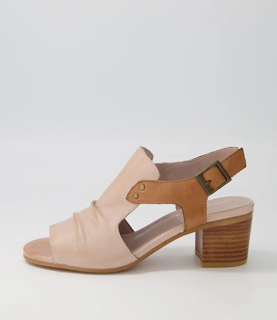Ballarat Cafe Dark Tan Leather Sandals<DJANGO & JULIETTE Cheap