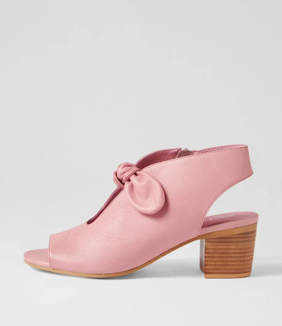 Banana Pretty Pink Leather Sandals<DJANGO & JULIETTE Hot