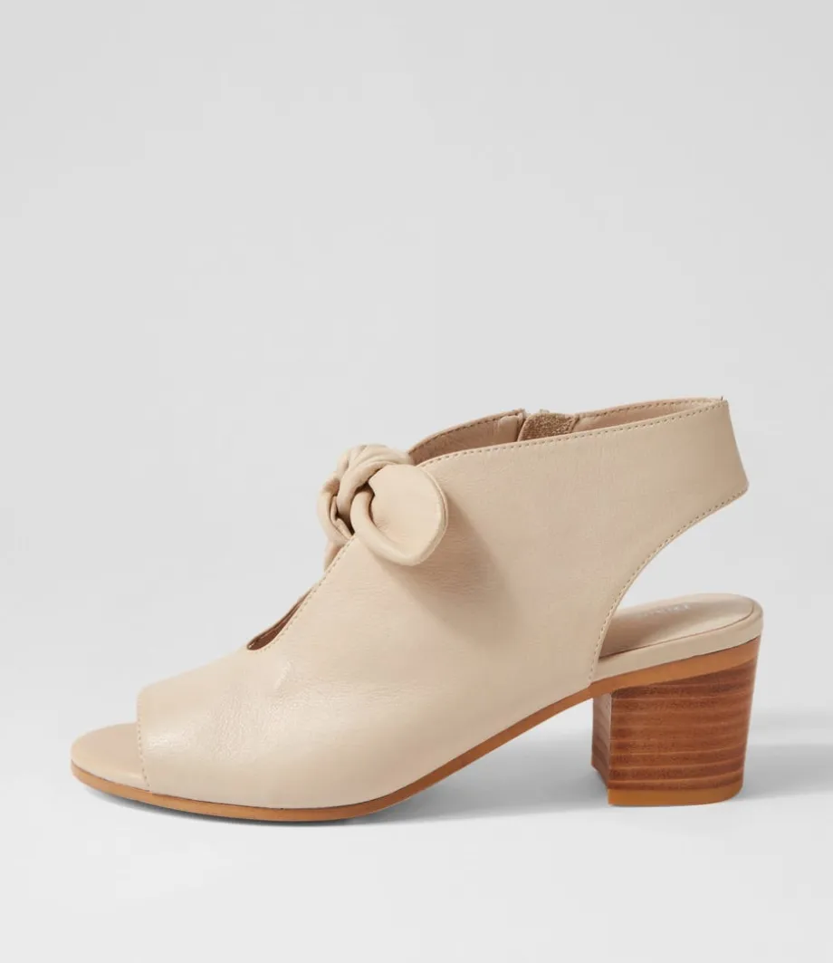 Banana Vanilla Leather Sandals<DJANGO & JULIETTE Cheap