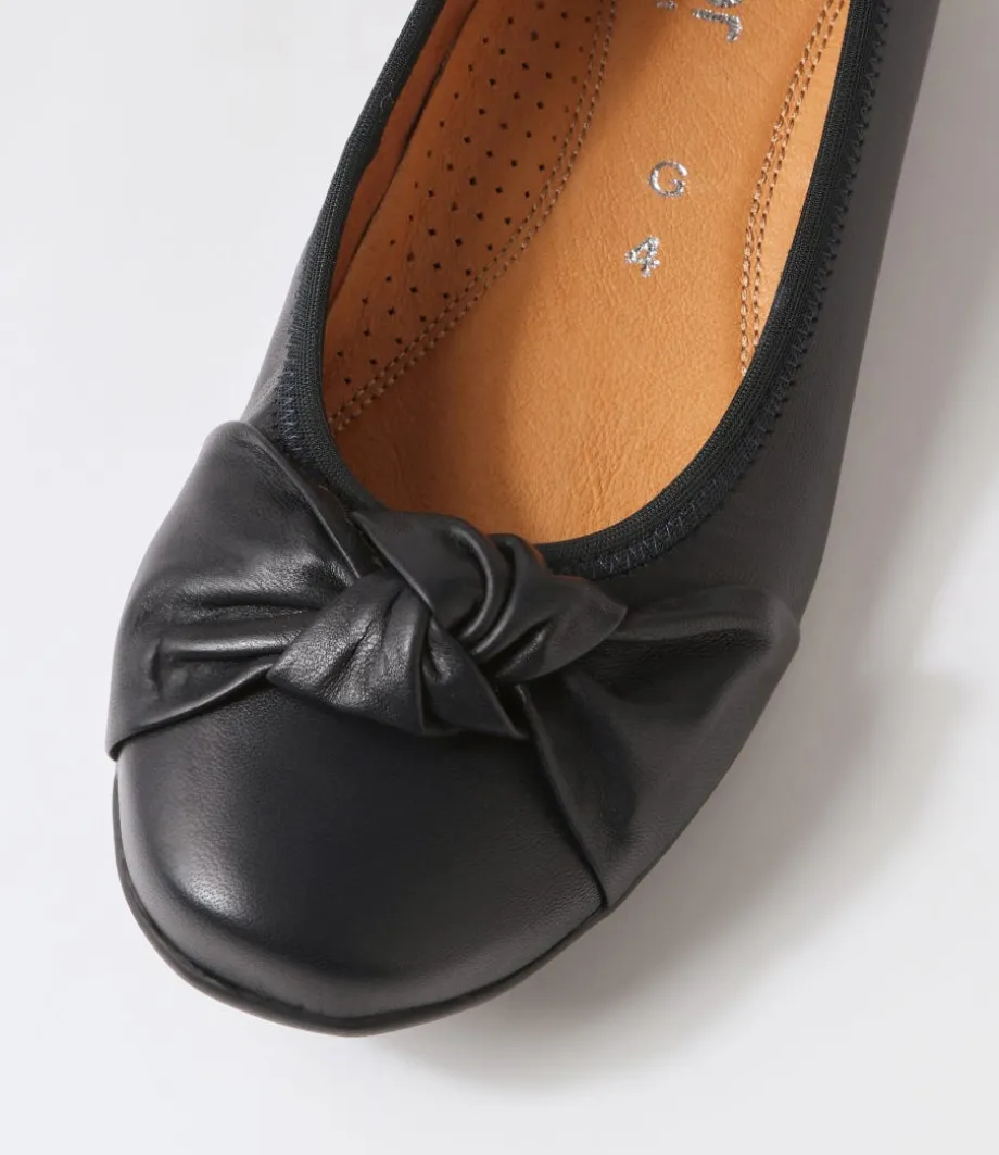 barbel_night_leather_ballet_flats_3.webp Barbel Night Leather Ballet Flats<GABOR Cheap