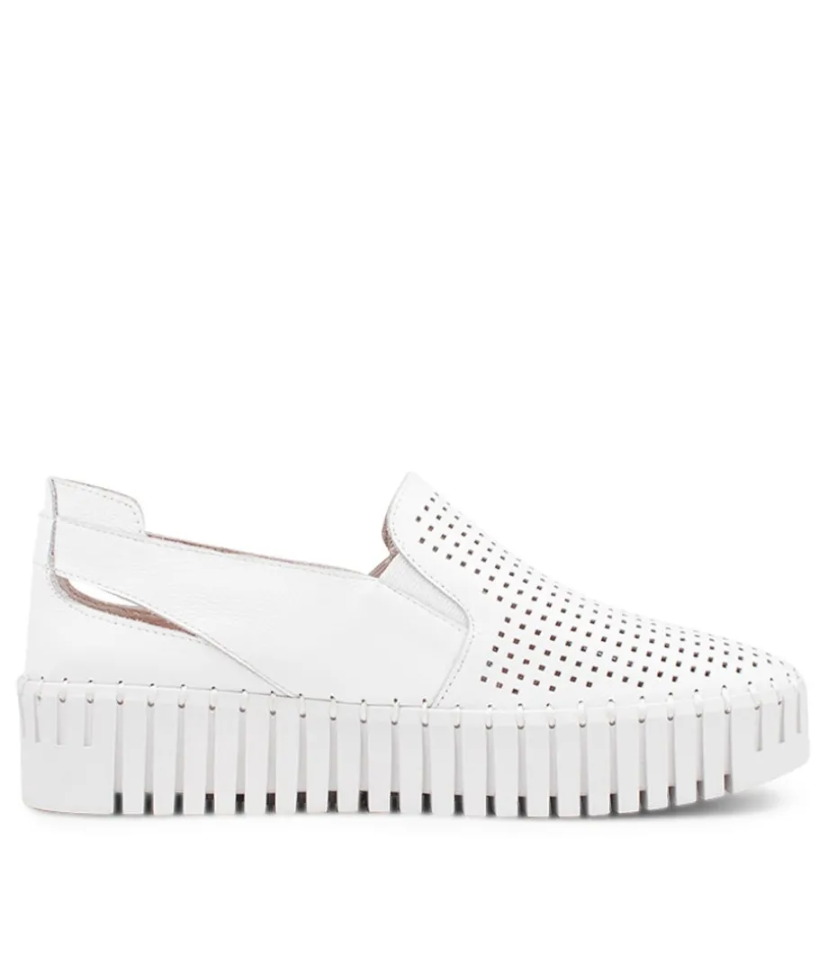 bartas_white_leather_sneakers_3.webp Bartas White Leather Sneakers<DJANGO & JULIETTE Fashion