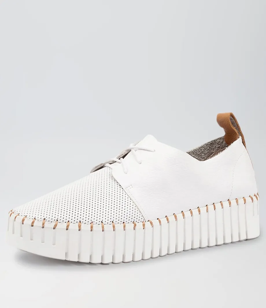 Batu White-Dk Tan<DJANGO & JULIETTE Sale