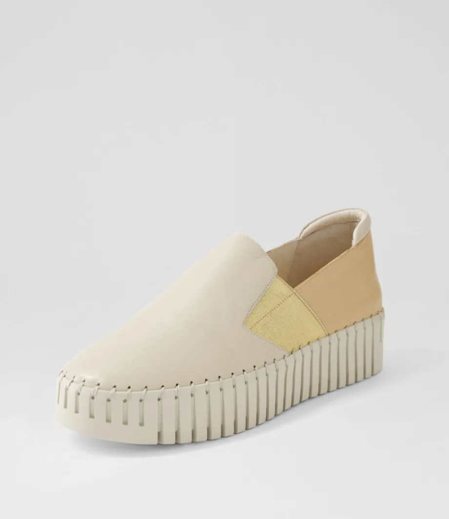 Becca Almond Camel Multi Sneakers<DJANGO & JULIETTE Best