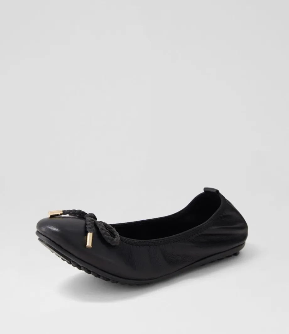 Beyond Black Leather Ballet Flats<DJANGO & JULIETTE Online