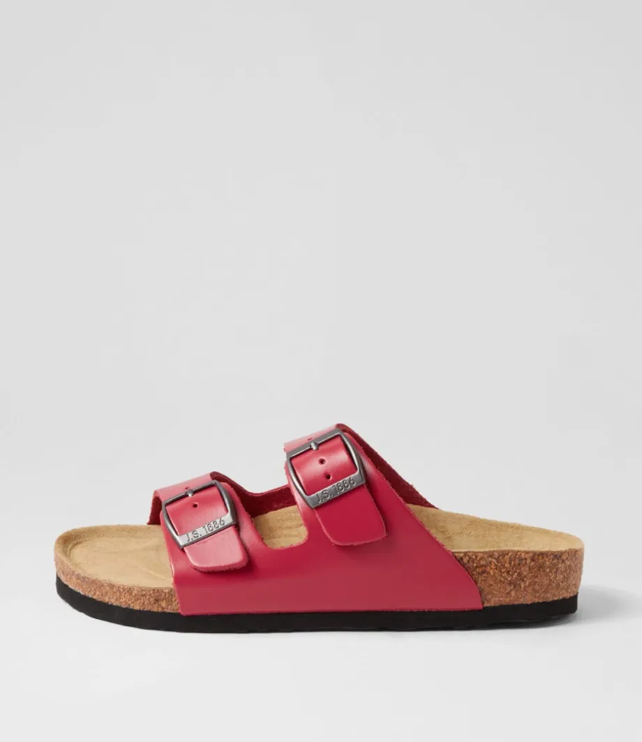 Bianca 01 Pink Leather Sandals<JOSEF SEIBEL Flash Sale