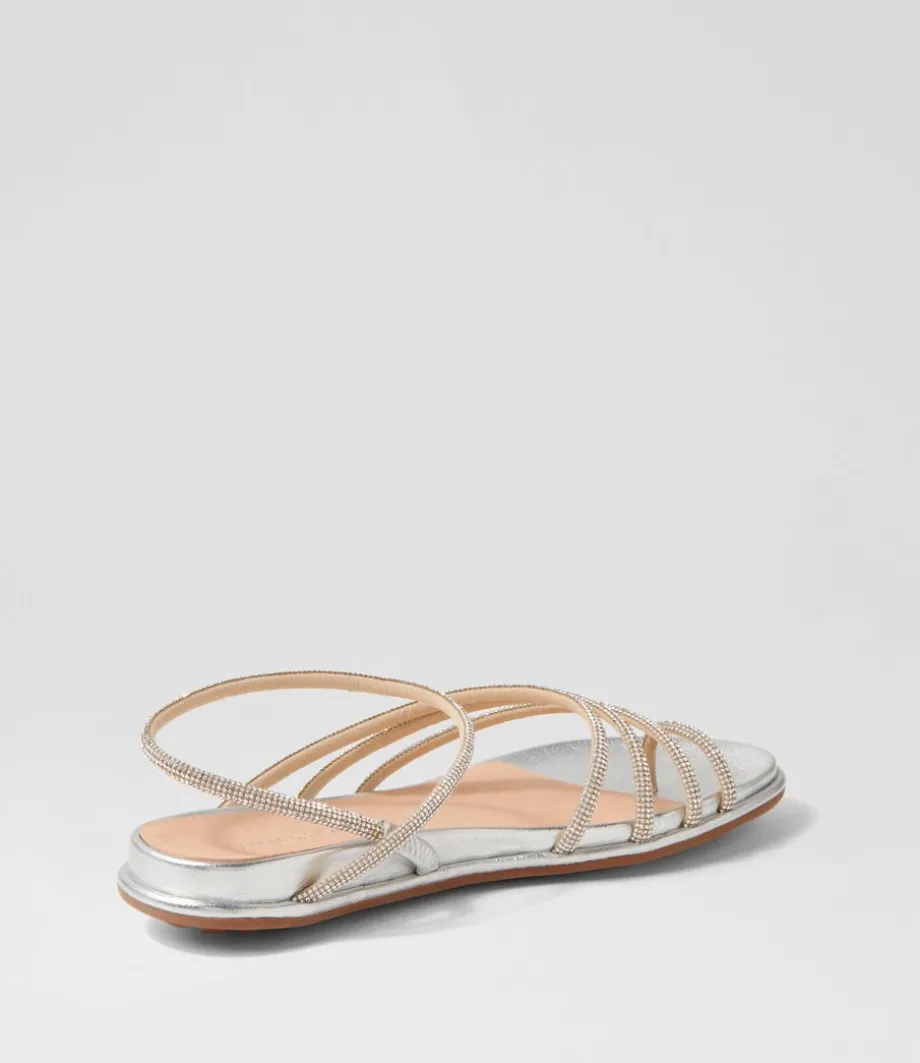 boota_silver_jewel_fabric_sandals_2.webp Boota Silver Jewel Fabric Sandals<DJANGO & JULIETTE New