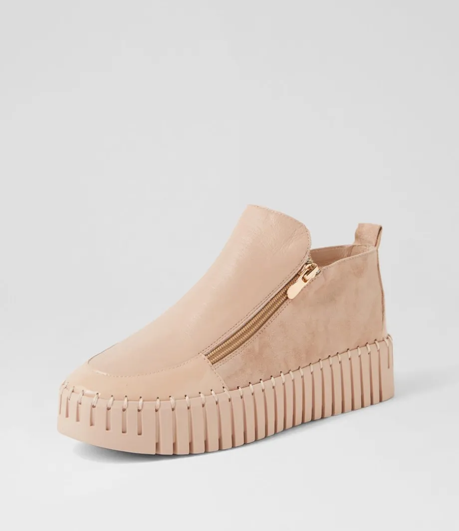 Branca Cafe Multi Ankle Boots<DJANGO & JULIETTE Hot