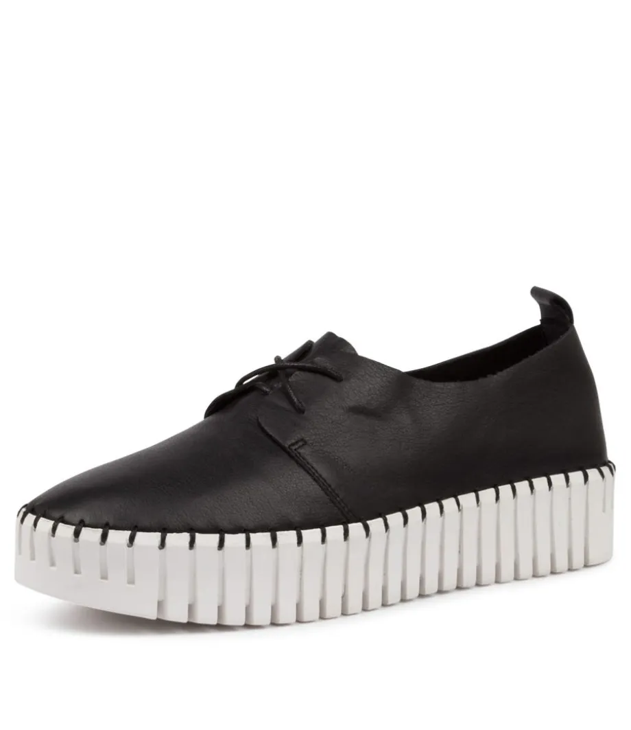 Brenda Black-White Lea<DJANGO & JULIETTE Cheap