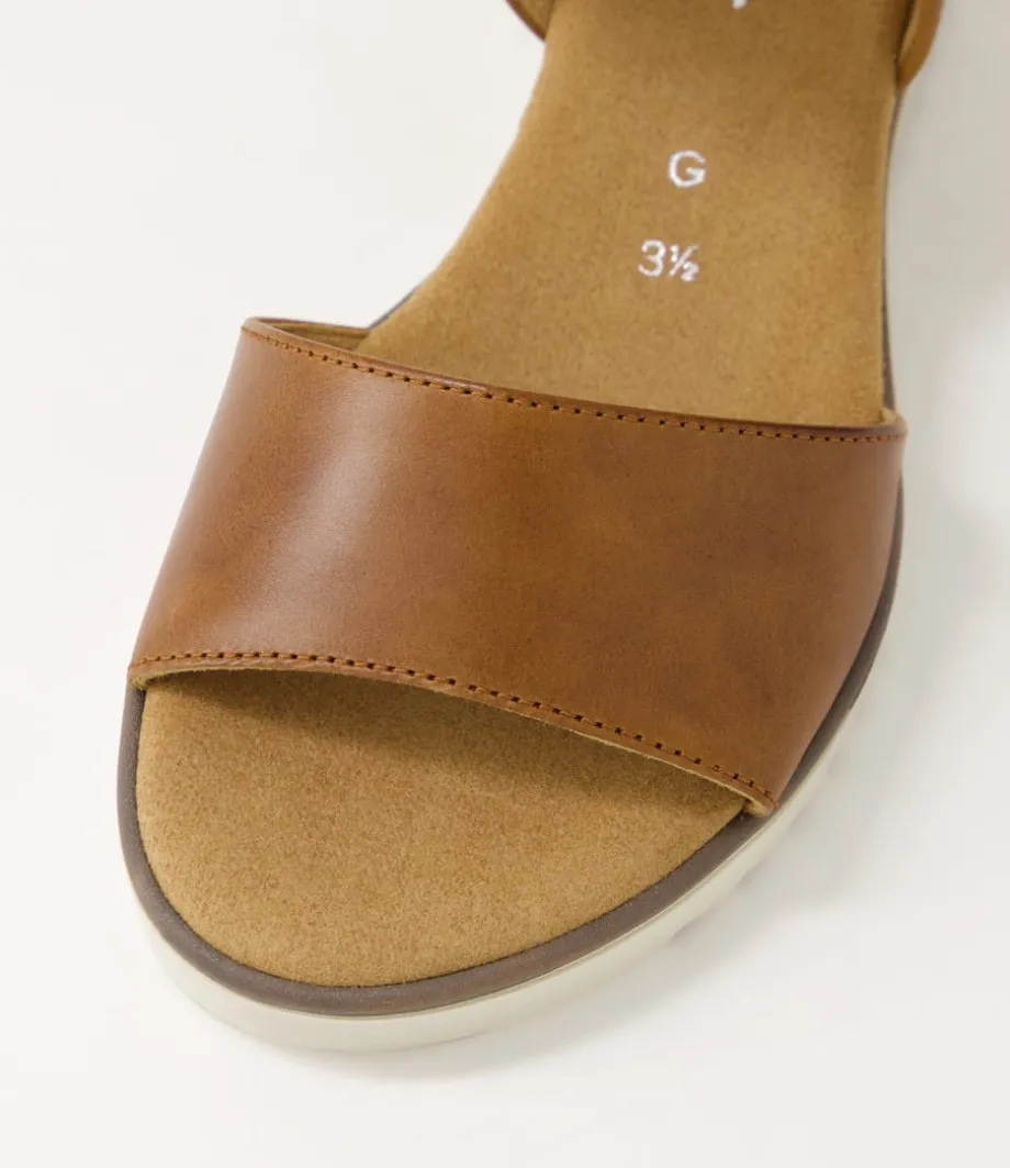 briva_camel_leather_sandals_3.webp Briva Camel Leather Sandals<GABOR Sale