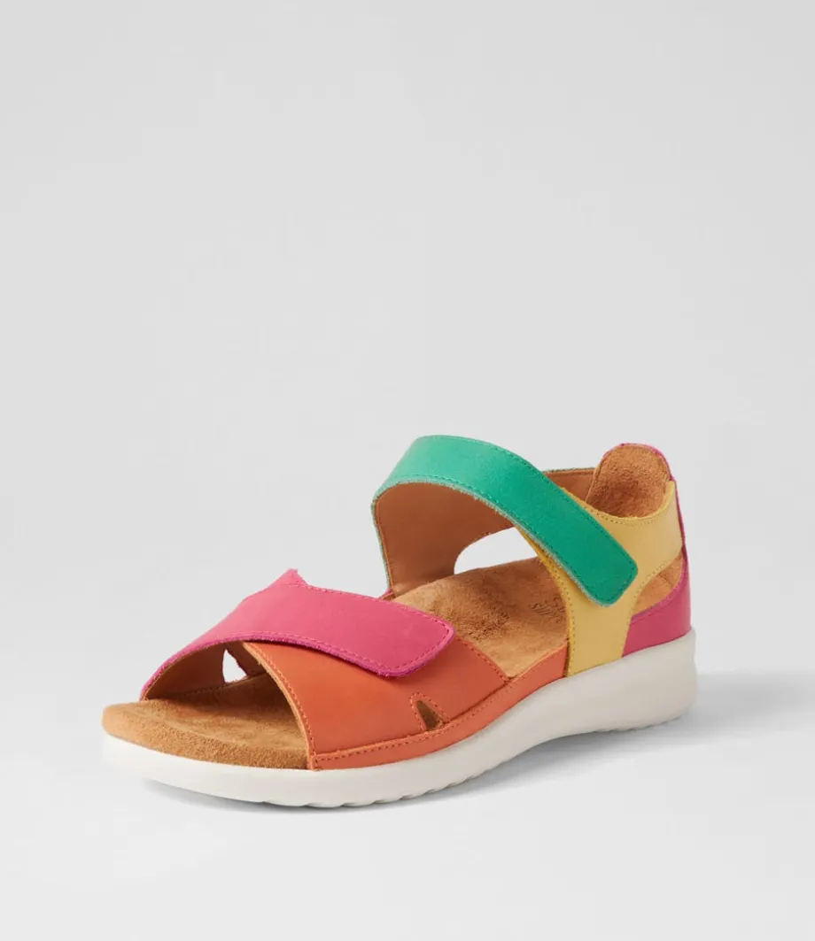 Bronn Xw Bright Multi Leather Sandals<ZIERA Hot