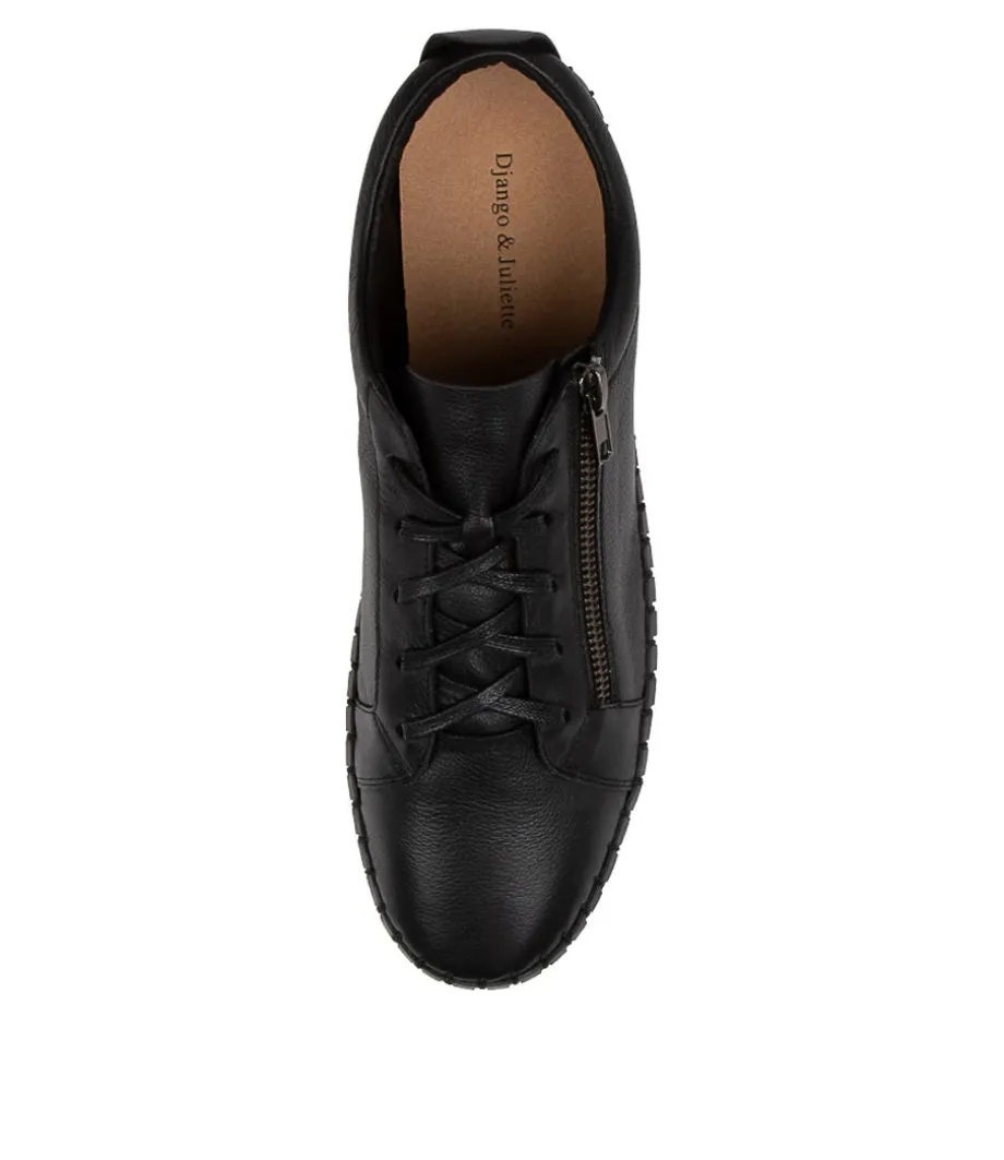 bump_dj_black_black_sole_leather_4.webp Bump Dj Black Black Sole Leather<DJANGO & JULIETTE Sale