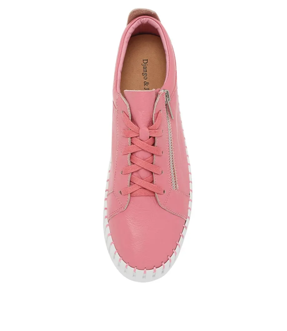 bump_pretty_pink_leather_sneakers_ws_4.webp Bump Pretty Pink Leather Sneakers Ws<DJANGO & JULIETTE Online