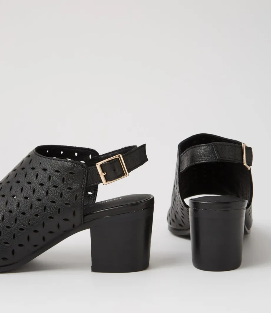 burne_black_leather_sandals_4.webp Burne Black Leather Sandals<DJANGO & JULIETTE Clearance