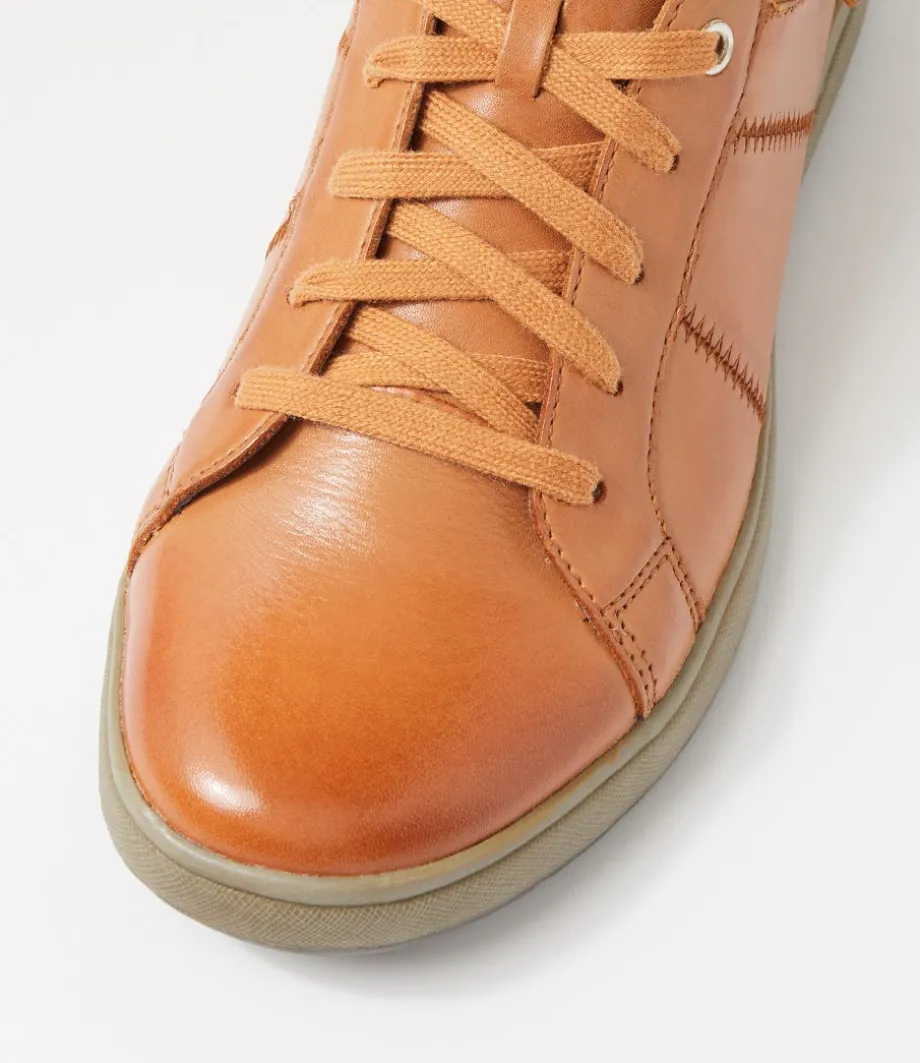 caren__camel_leather_sneakers_3.webp Caren 42 Camel Leather Sneakers<JOSEF SEIBEL Best Sale