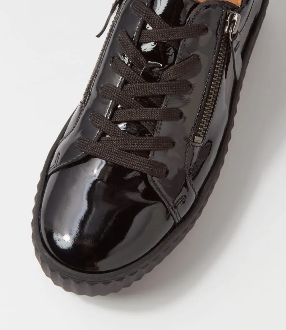 carmelia_schwarz_patent_leather_sneakers_3.webp Carmelia Schwarz Patent Leather Sneakers<GABOR Store