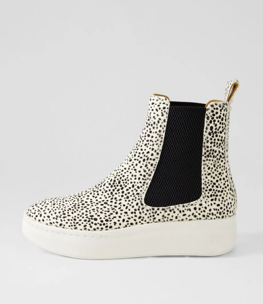 Chelsea City Snow Leopard Pony Chelsea Boots<ROLLIE Flash Sale