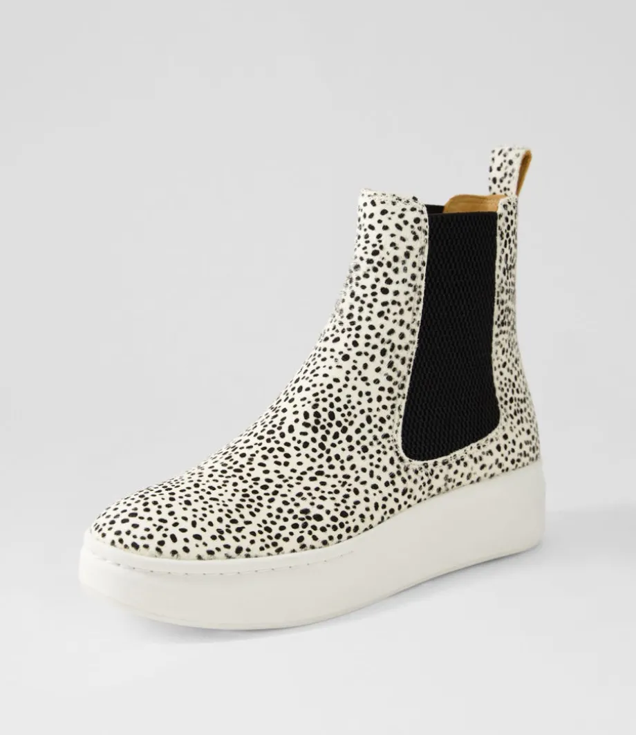 Chelsea City Snow Leopard Pony Chelsea Boots<ROLLIE Flash Sale