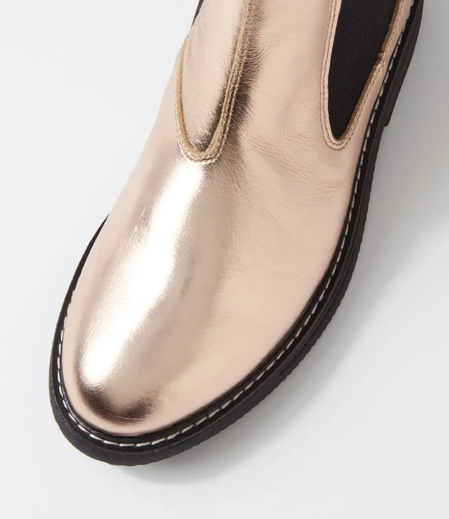 chelsea_rise_boot_rose_gold_foil_leather_chelsea_boots_3.webp Chelsea Rise Boot Rose Gold Foil Leather Chelsea Boots<ROLLIE Clearance