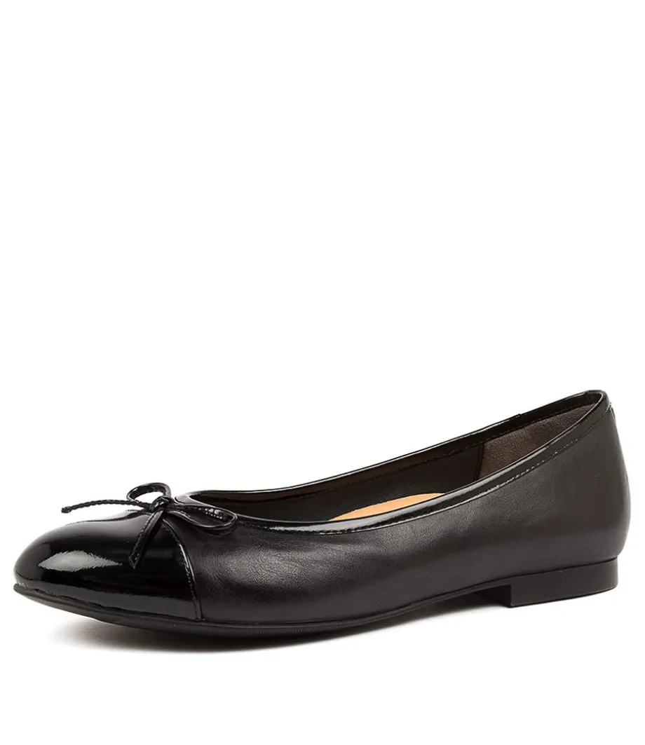 Chelsea Xf Black Patent Leather Ballet Flats<ZIERA Outlet