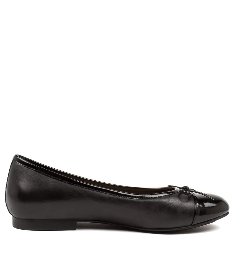 chelsea_xf_black_patent_leather_ballet_flats_3.webp Chelsea Xf Black Patent Leather Ballet Flats<ZIERA Outlet
