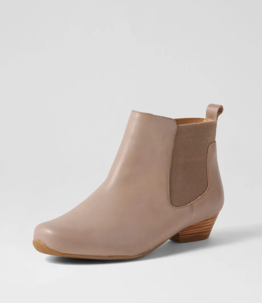 Chelsine Xw Smoke Leather Chelsea Boots<ZIERA Outlet