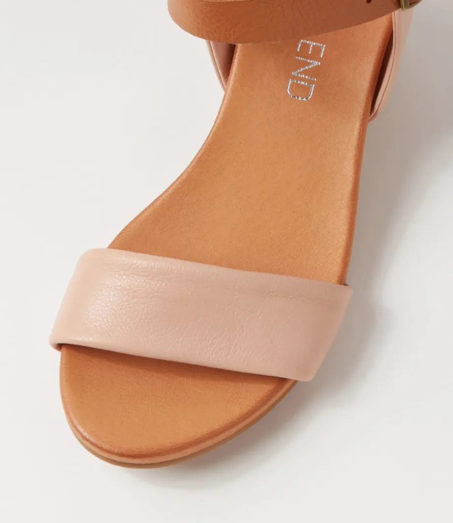 control_cafe_dark_tan_leather_sandals_3.webp Control Cafe Dark Tan Leather Sandals<TOP END Sale