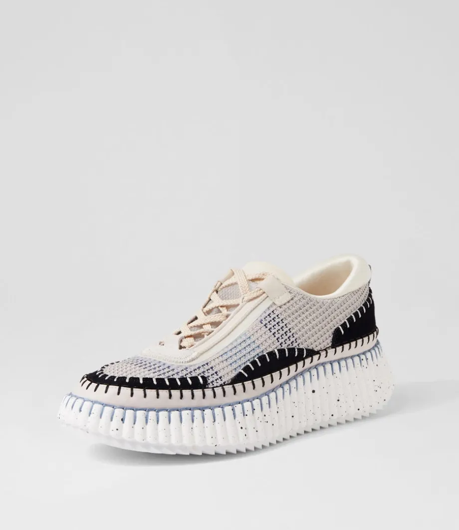 Copen Blue White Multi Sneakers<DJANGO & JULIETTE Hot