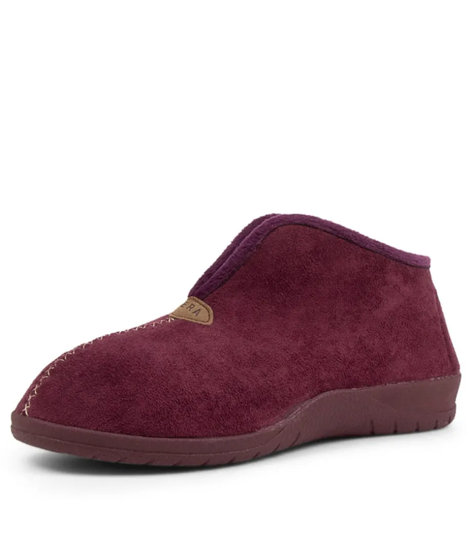 Cuddles W Mulberry Microsuede Slippers<ZIERA Sale