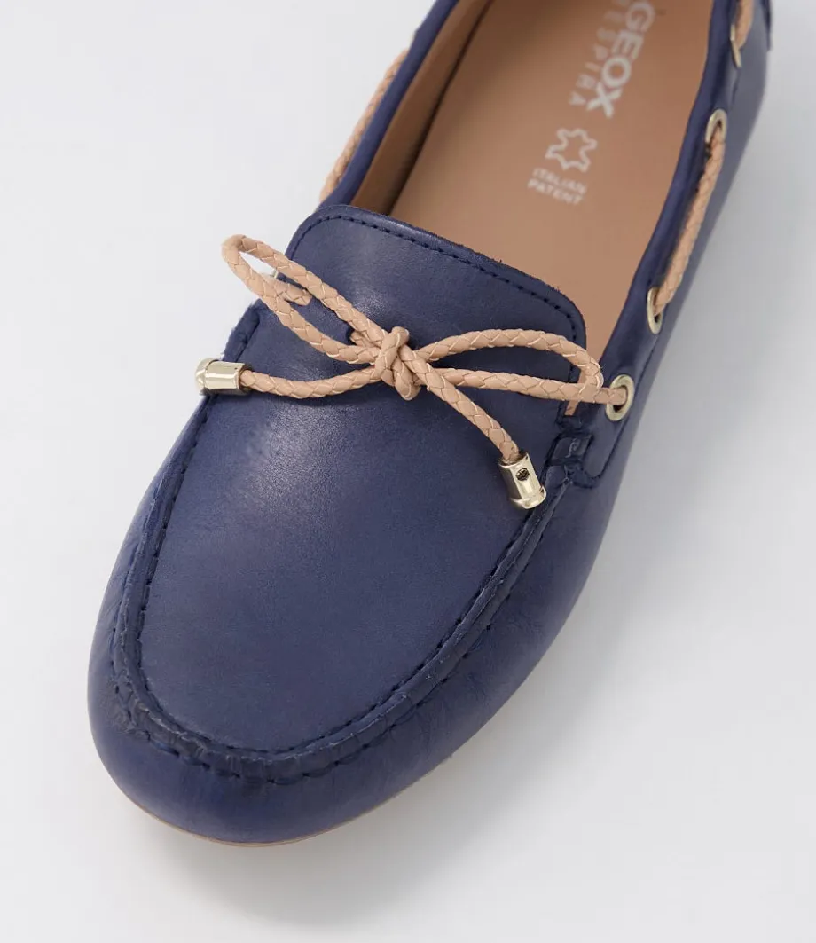 d_leelyan_c_blue_sand_leather_flat_shoes_3.webp D Leelyan C Blue Sand Leather Flat Shoes<GEOX Store