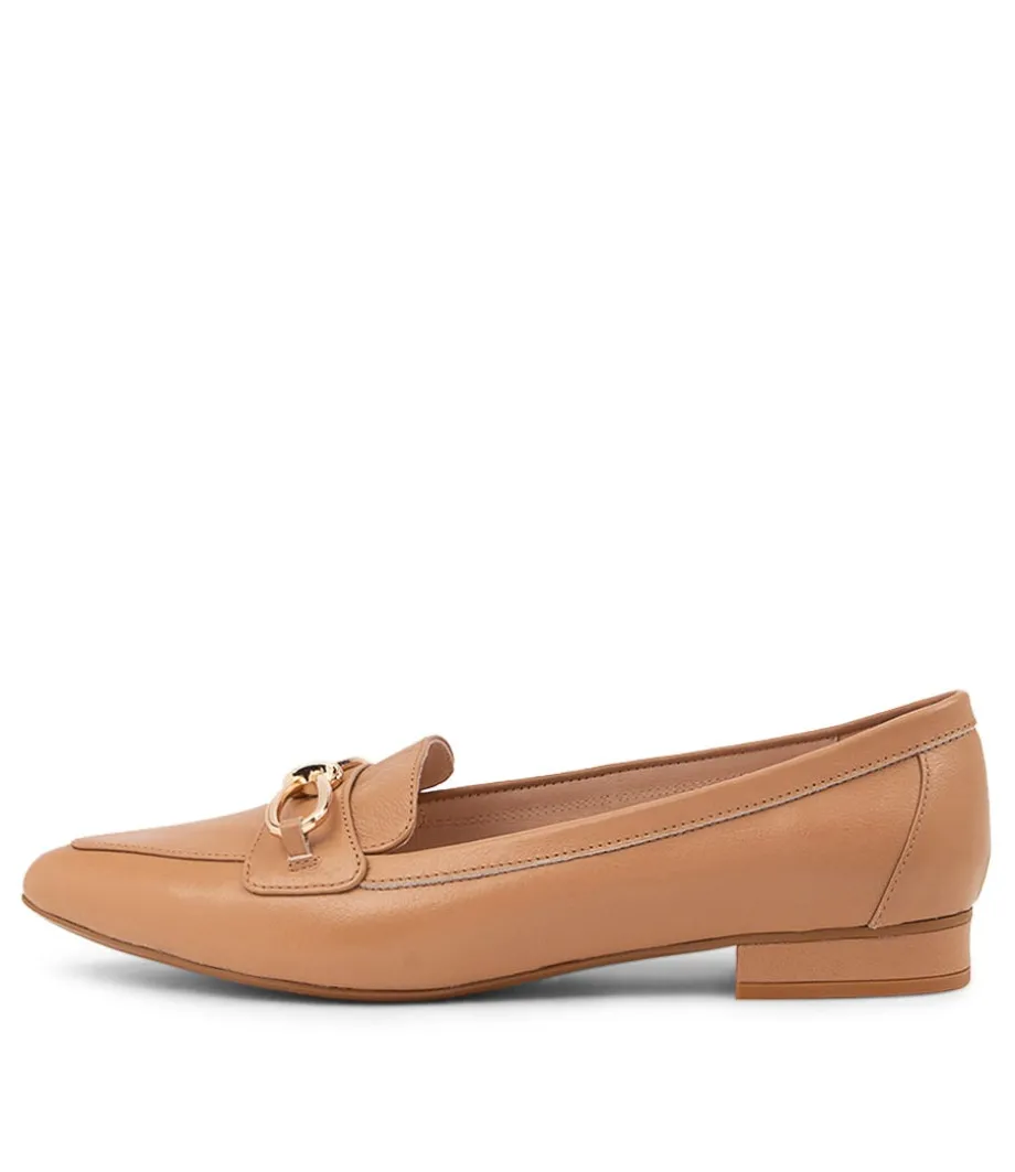 Dae Light Camel Leather Ballet Flats<DIANA FERRARI Flash Sale