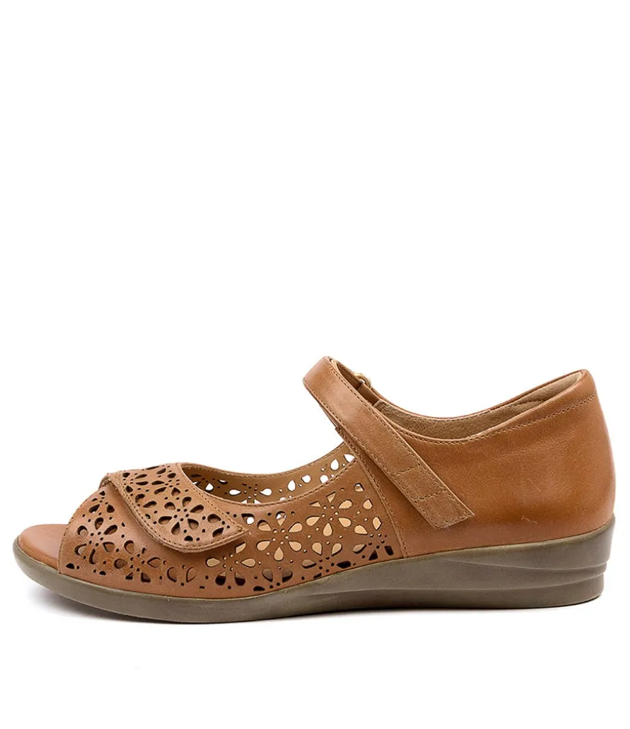 Daffodil W Tan Leather<ZIERA Flash Sale